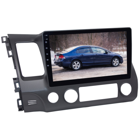 Штатная магнитола 9,5 дюйм для Honda Civic 2008 - 2012 гг. левый руль Teyes CC4 PRO 2295-6701 экран 2K Android 13 8+128 Gb 
